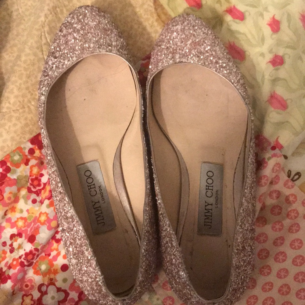 Jimmy choo gala flats